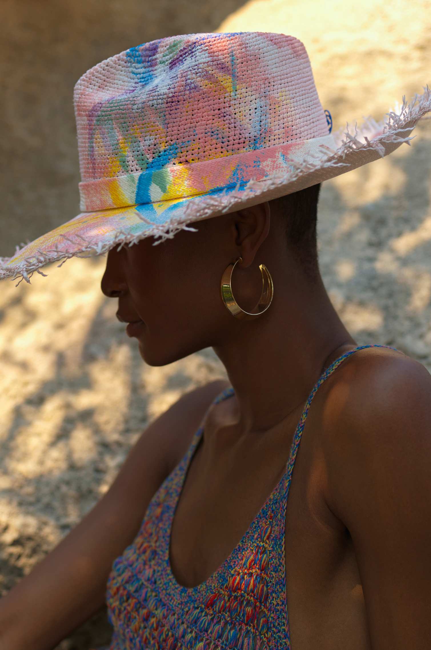 MYSTIC COLORS PANAMA HAT