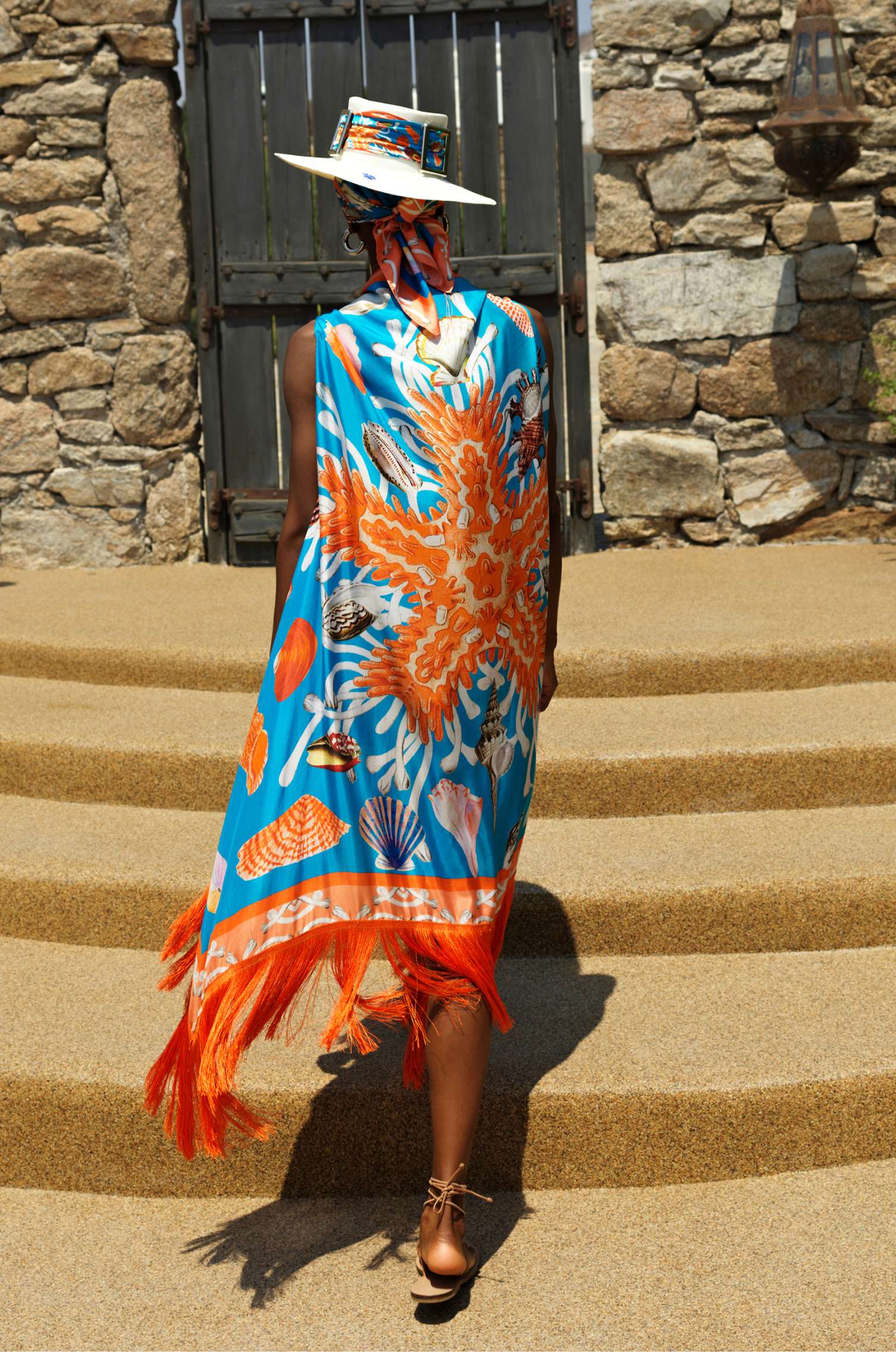 SEASHELL  SILK SARONG