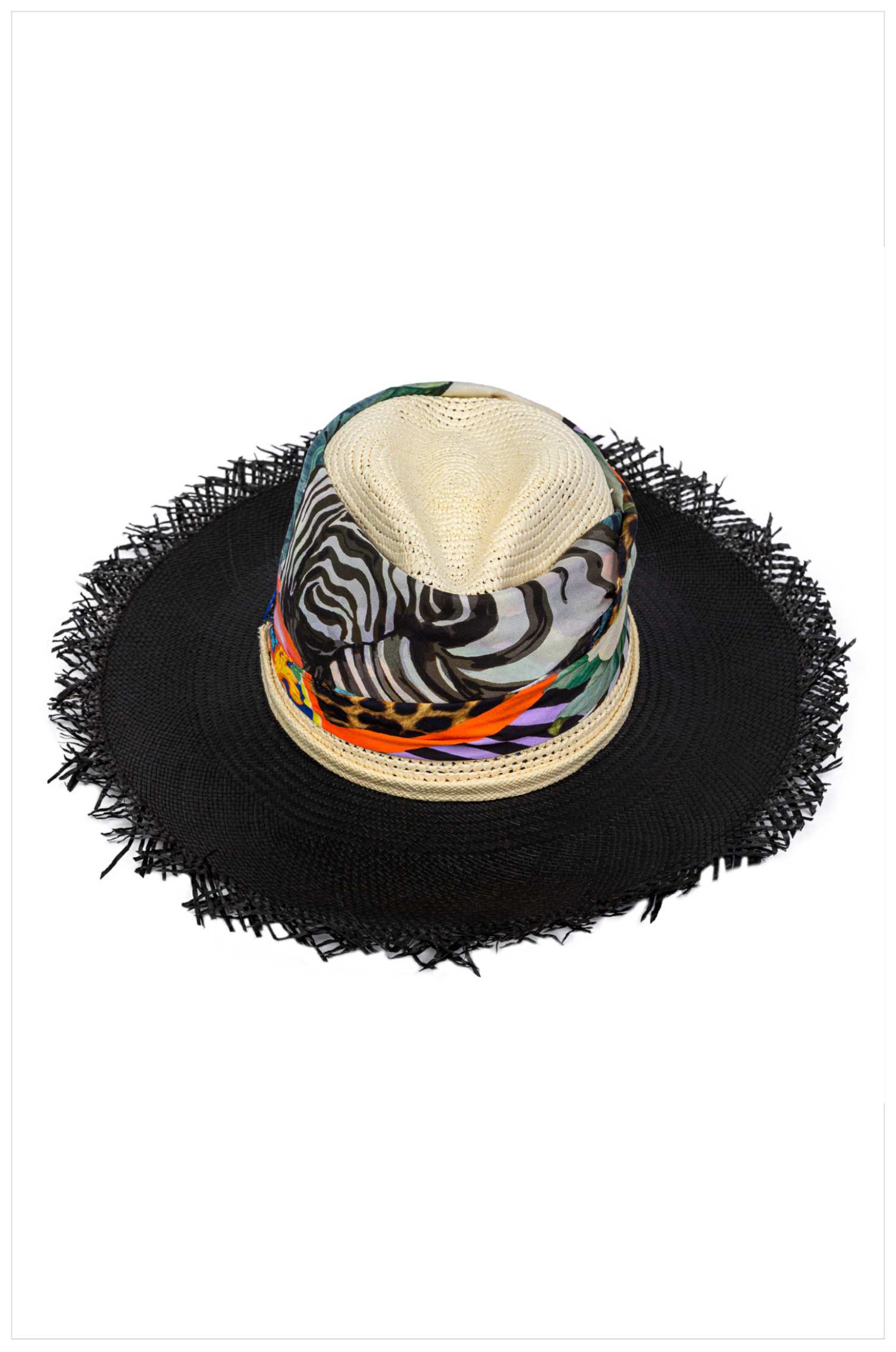 ZEBRA PANAMA HAT