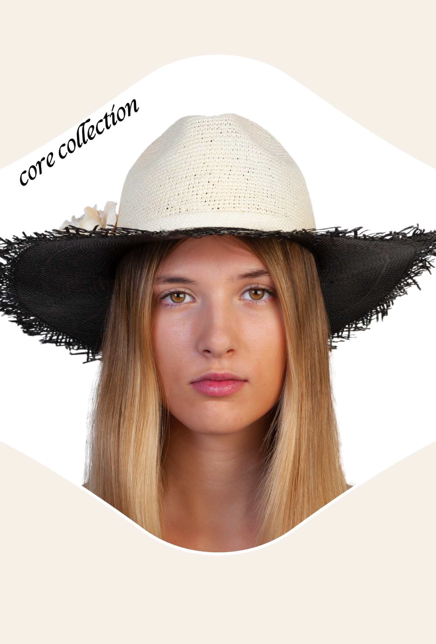 WHITE ROSE PANAMA HAT