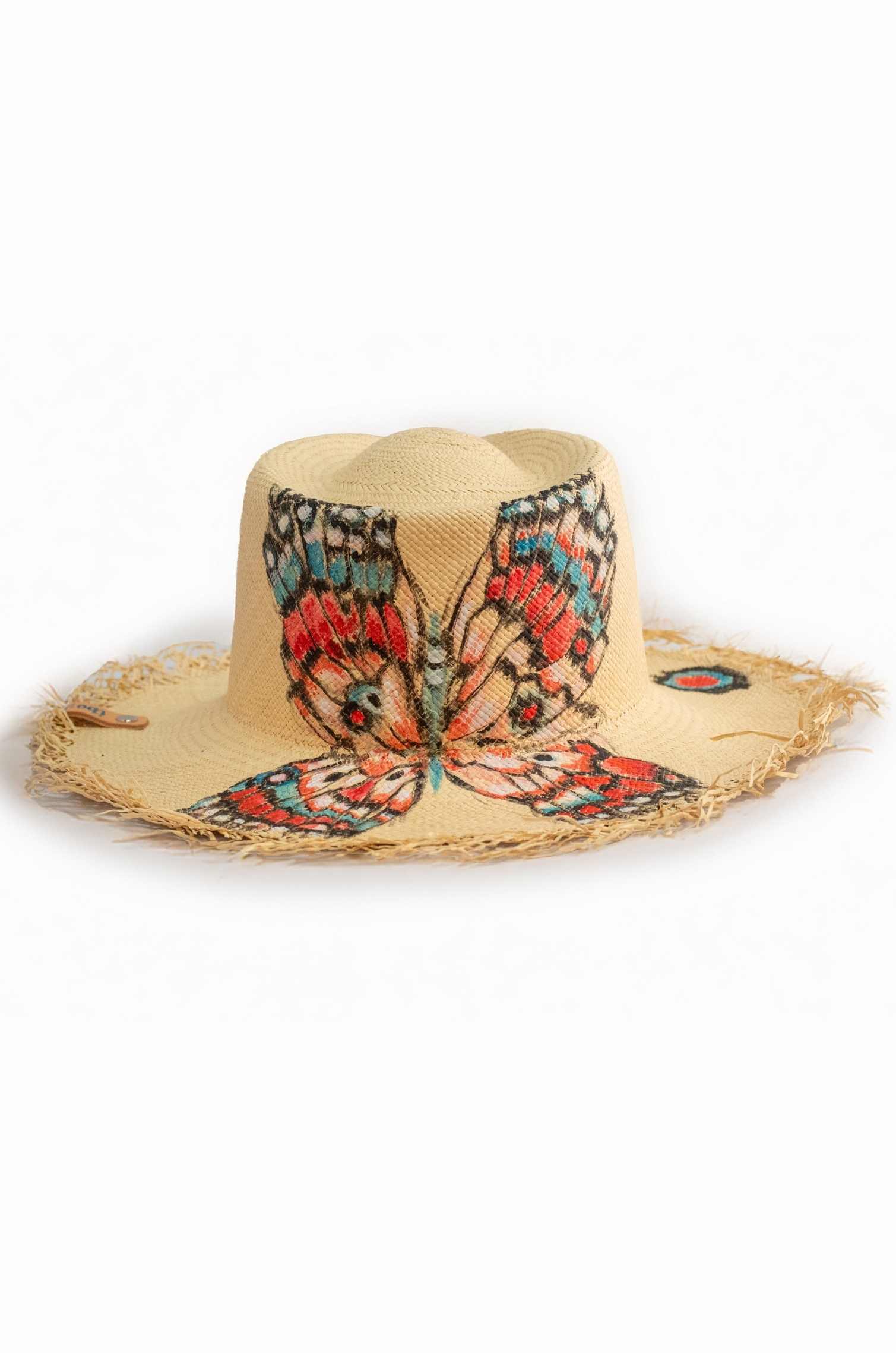 Butterfly symphony Panama hat