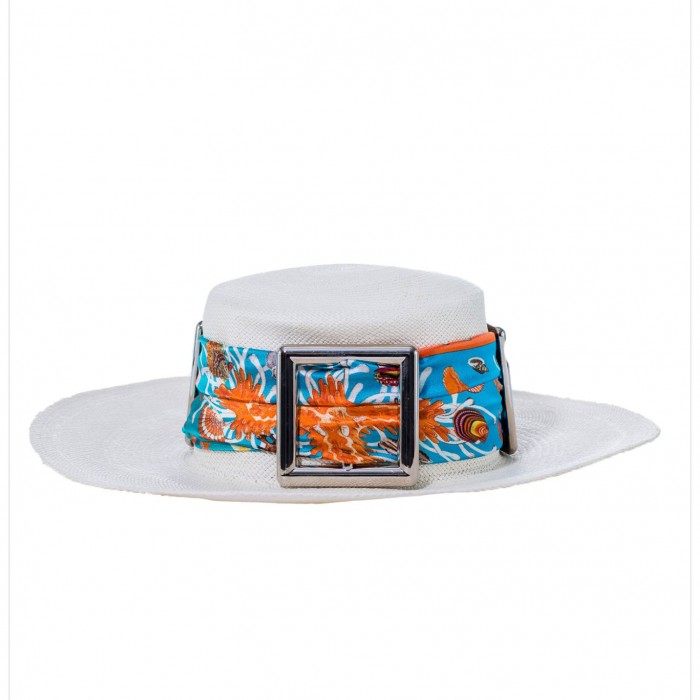 CORAL REEF PANAMA HAT