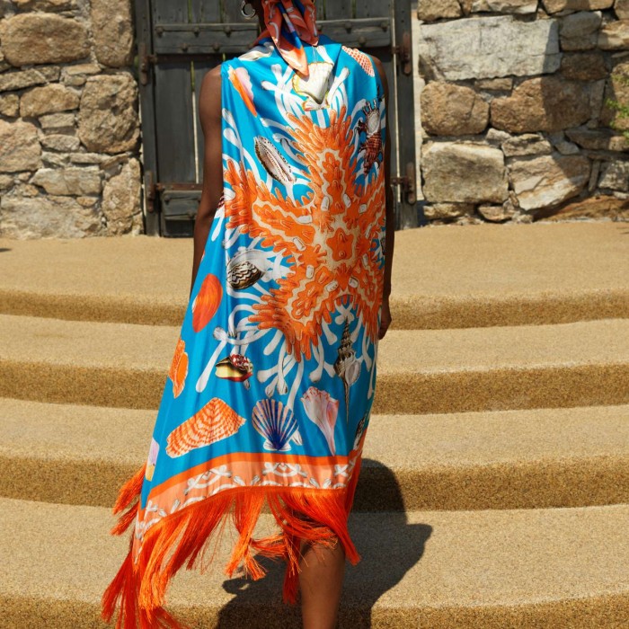 SEASHELL  SILK SARONG