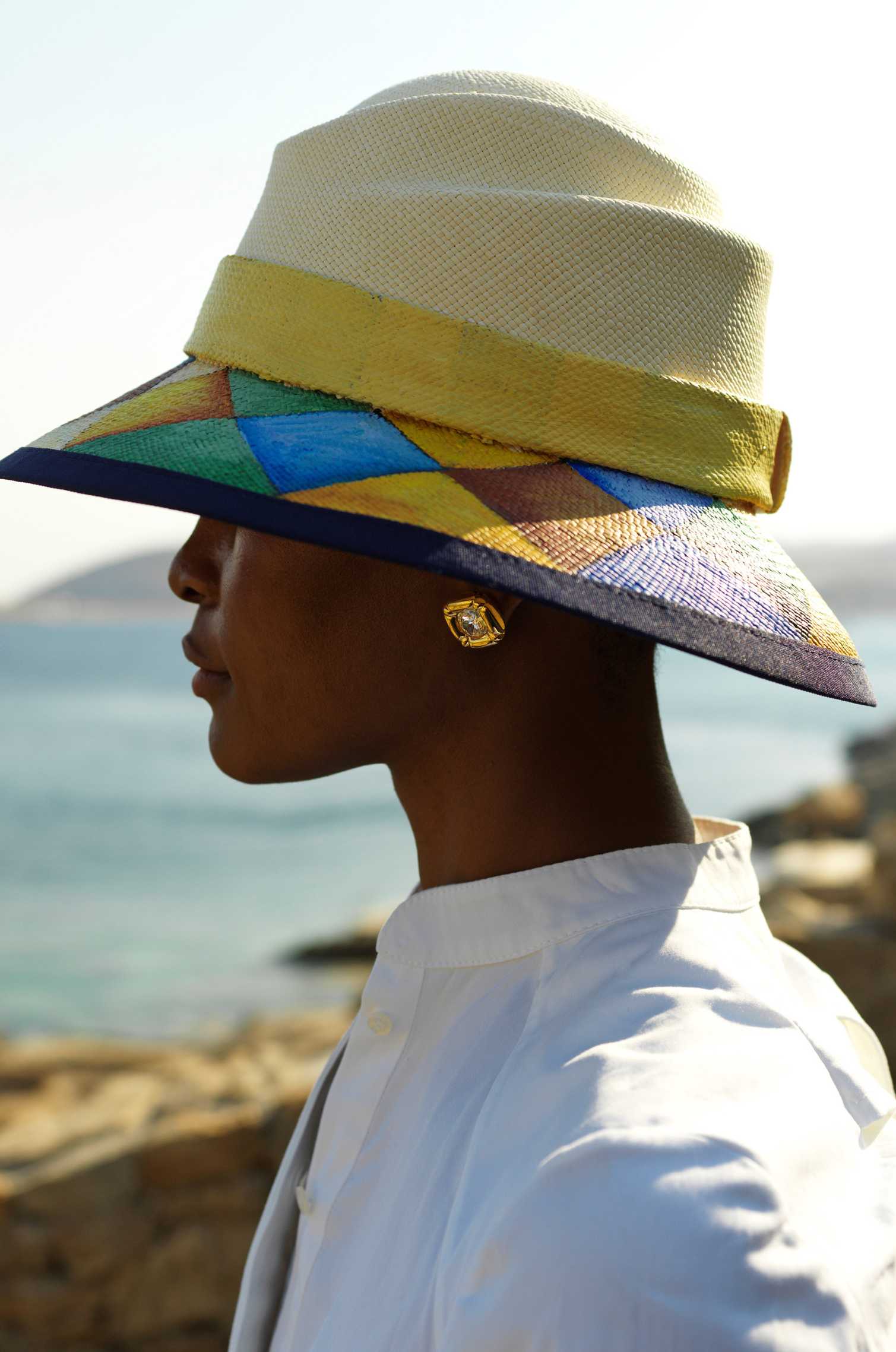 ILLUSION COLORS PANAMA HAT