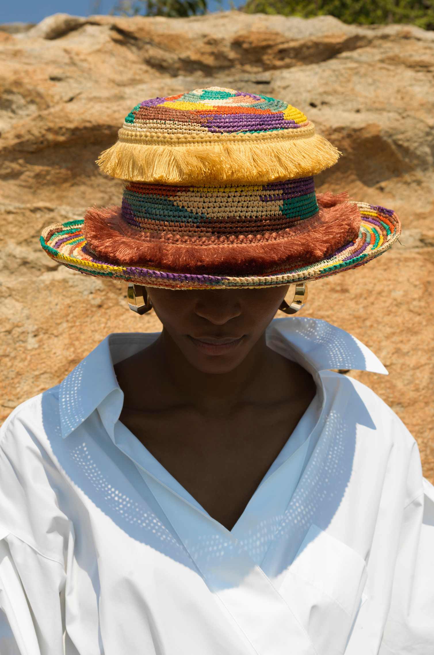 PICNIC CROCHET PANAMA HAT