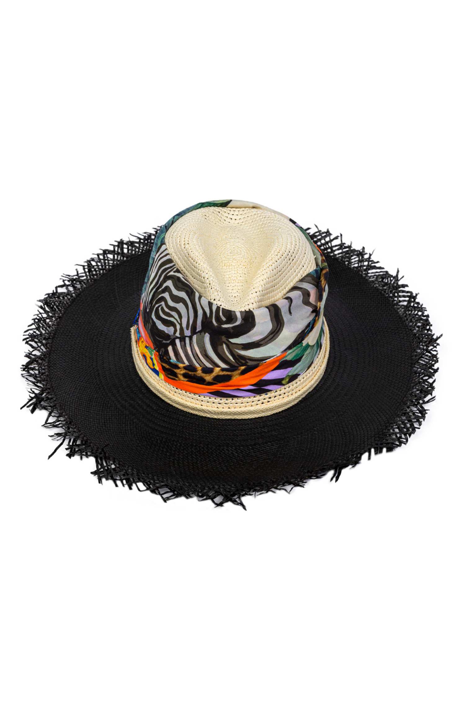 ZEBRA PANAMA HAT