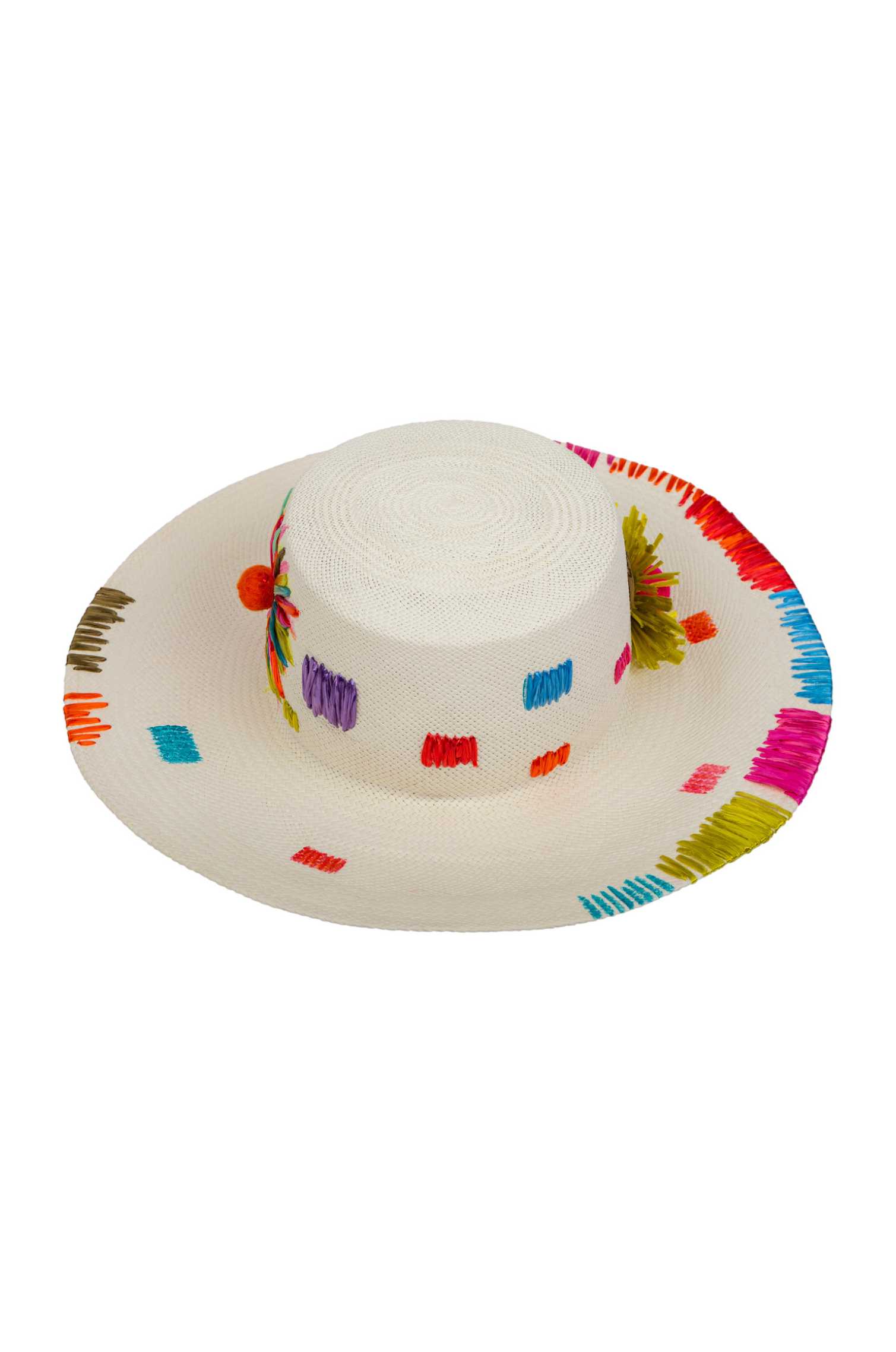 PATCHES PANAMA HAT