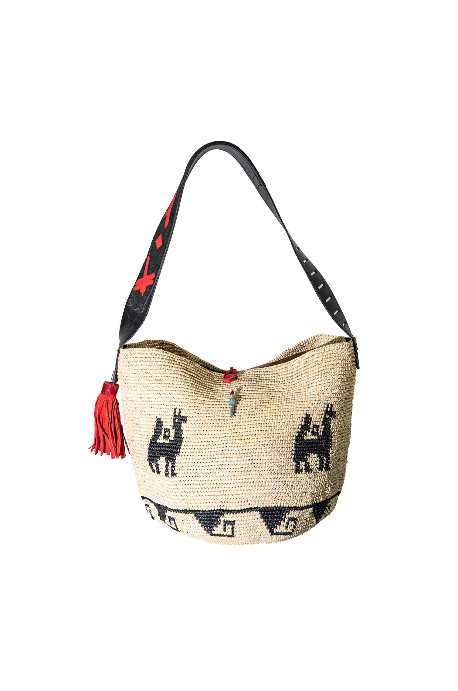 LAMINA AEQUATORIA CROCHET PANAMA BAG