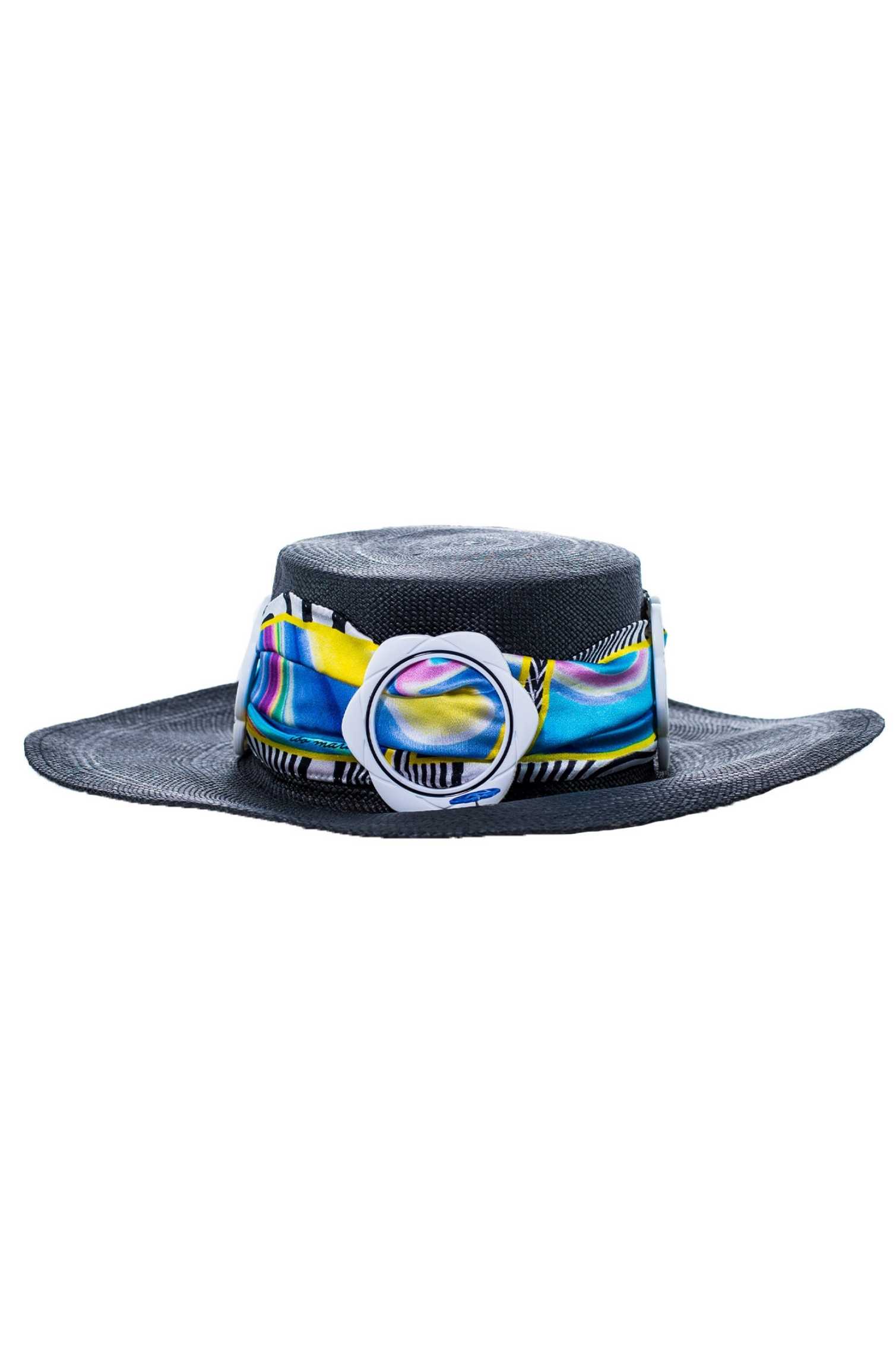 RAINBOW SPLASH PANAMA HAT