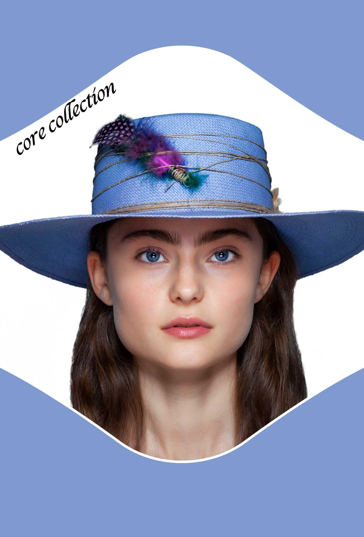 LAVENDER PANAMA HAT