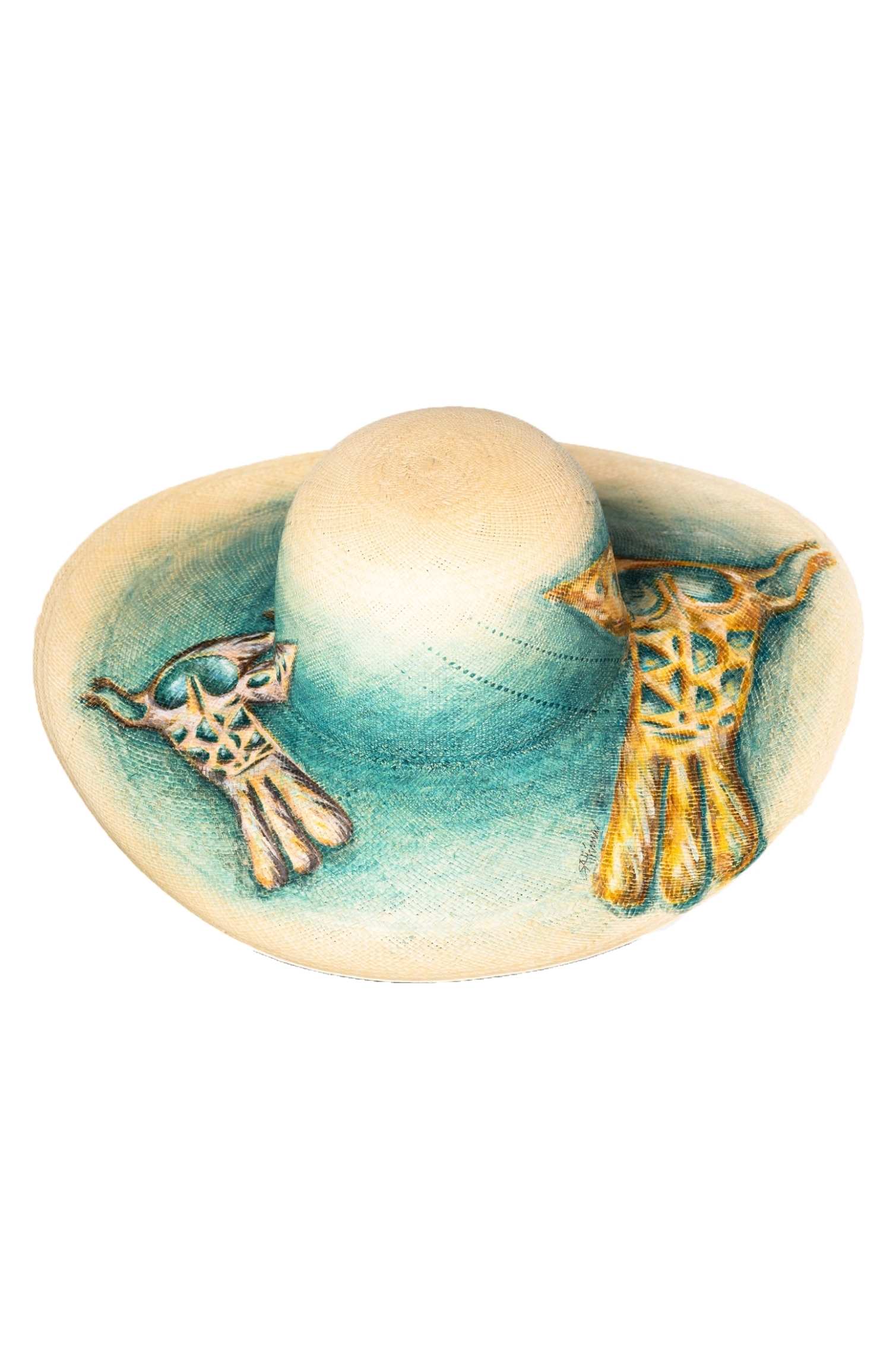 GREECE PANAMA HAT