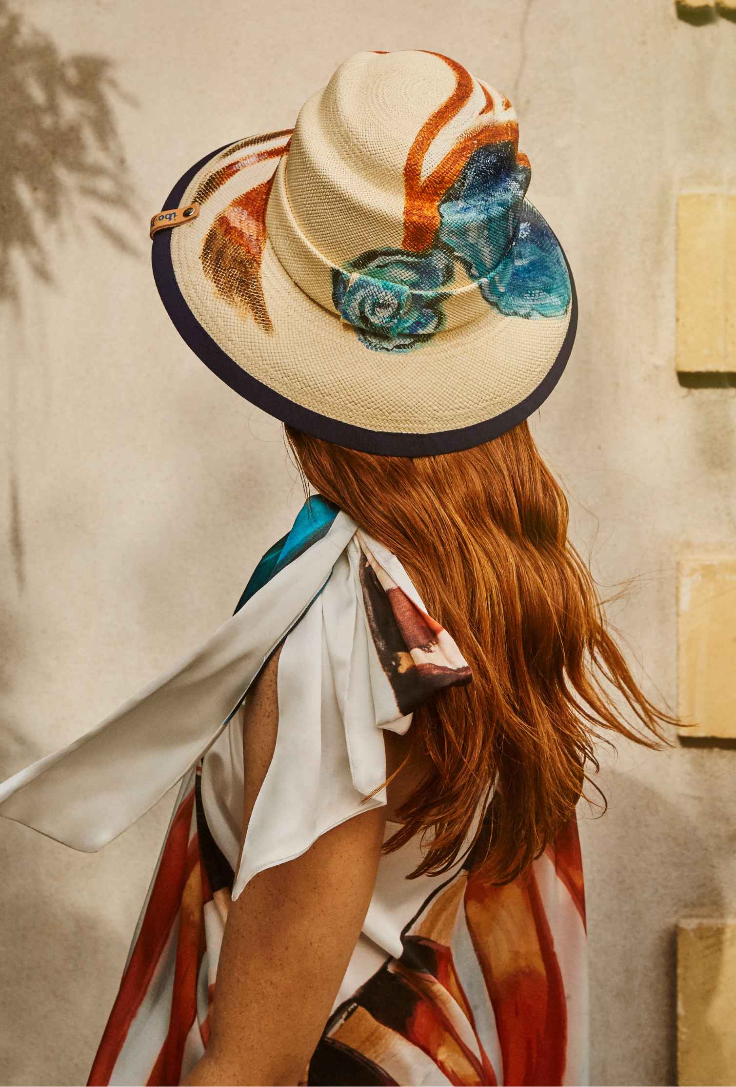 Snail serenade Panama hat