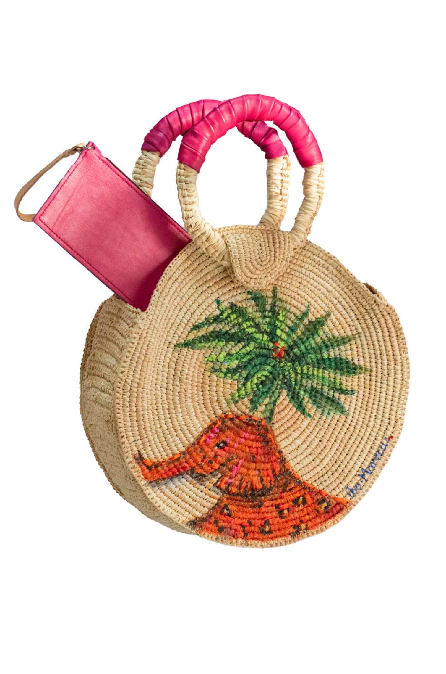 Elephant dreams crochet Panama bag