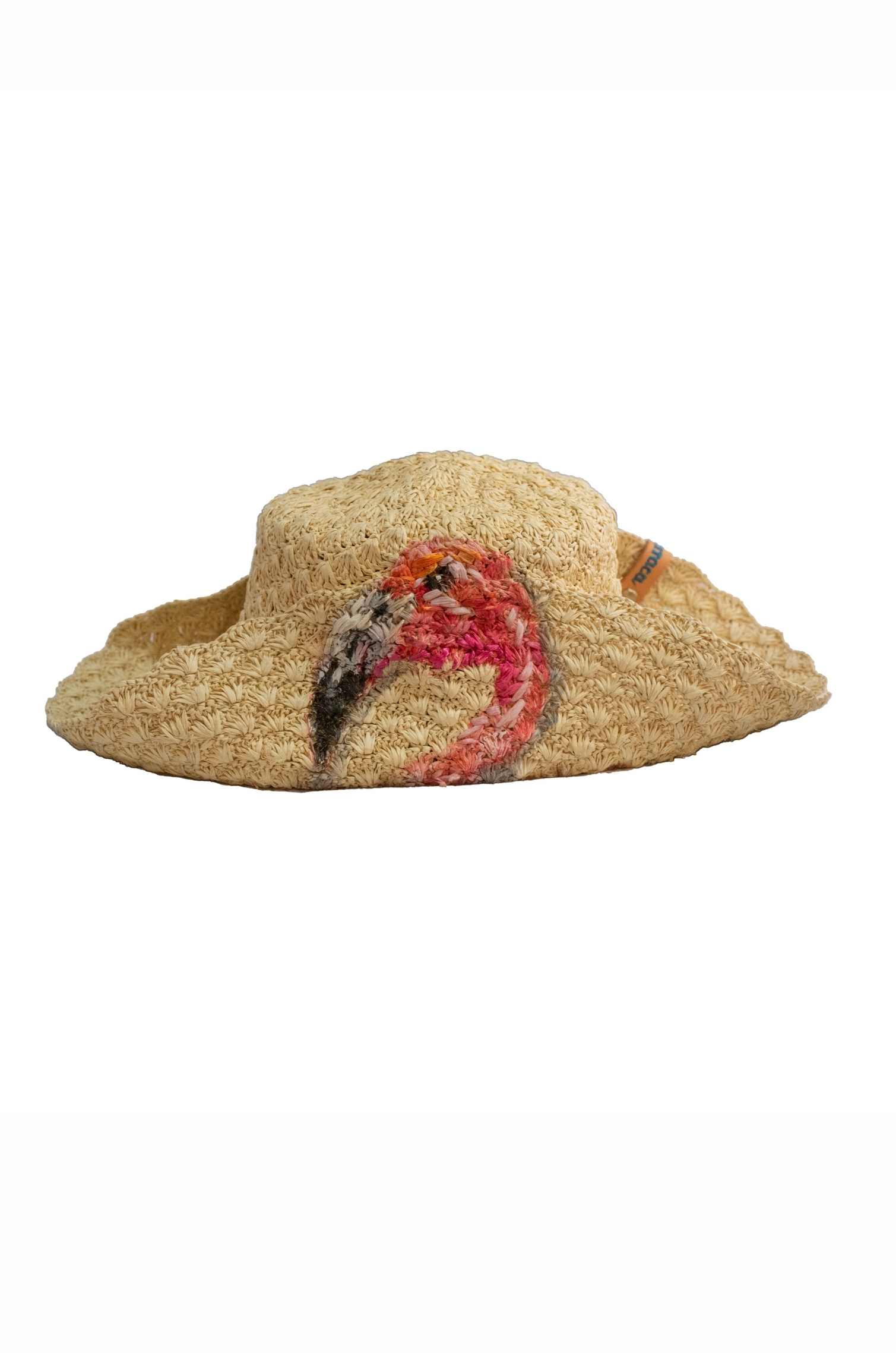 Flamingo mirage crochet Panama hat