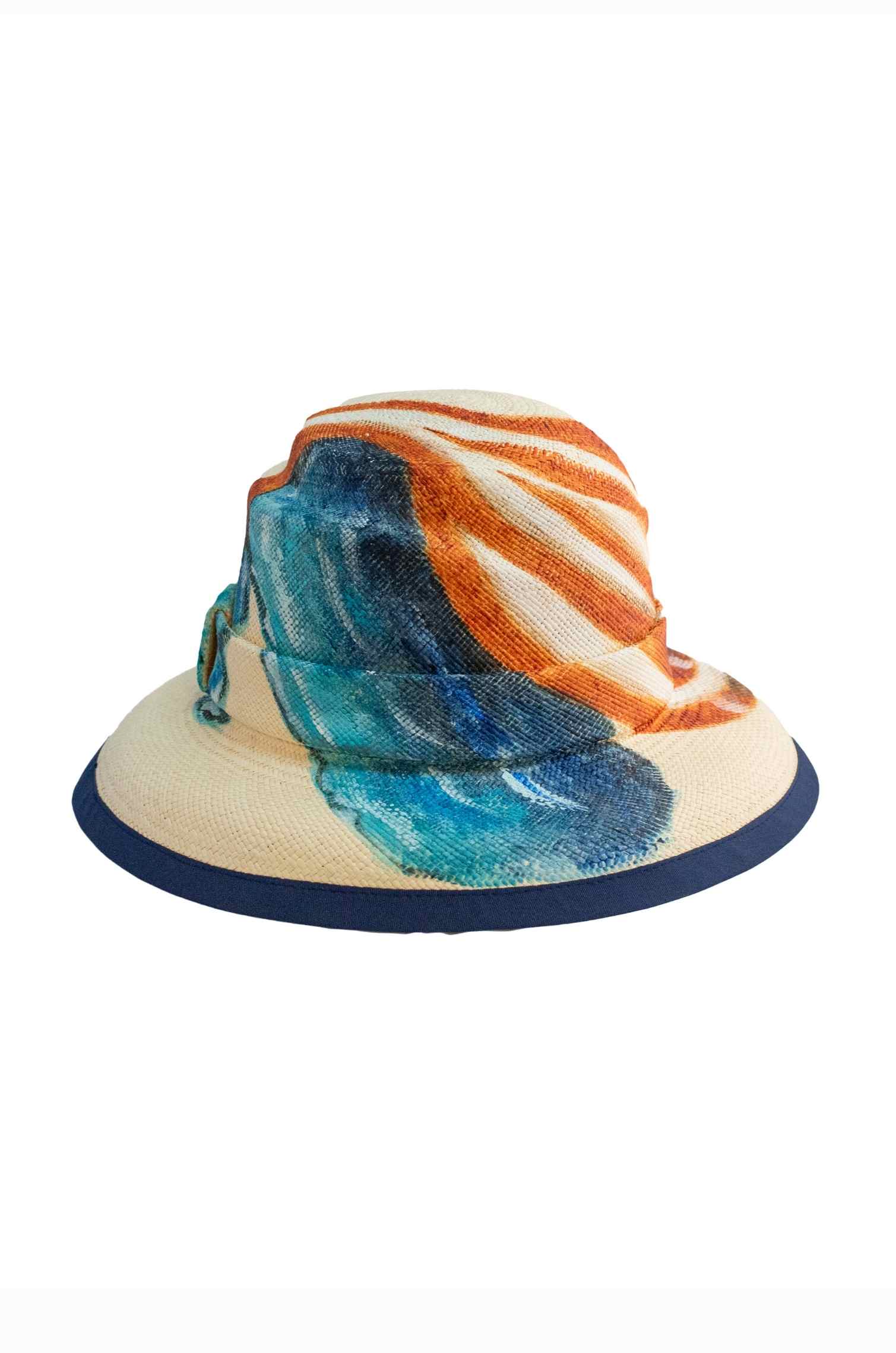 Snail serenade Panama hat