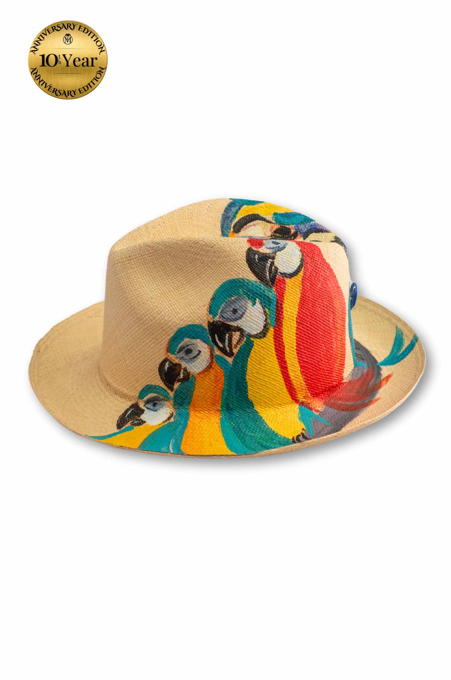 Parrot Majesty Panama hat