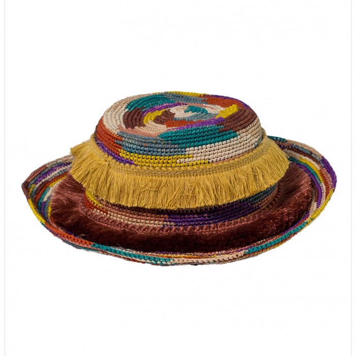 PICNIC CROCHET PANAMA HAT