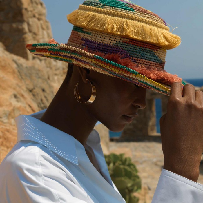 PICNIC CROCHET PANAMA HAT